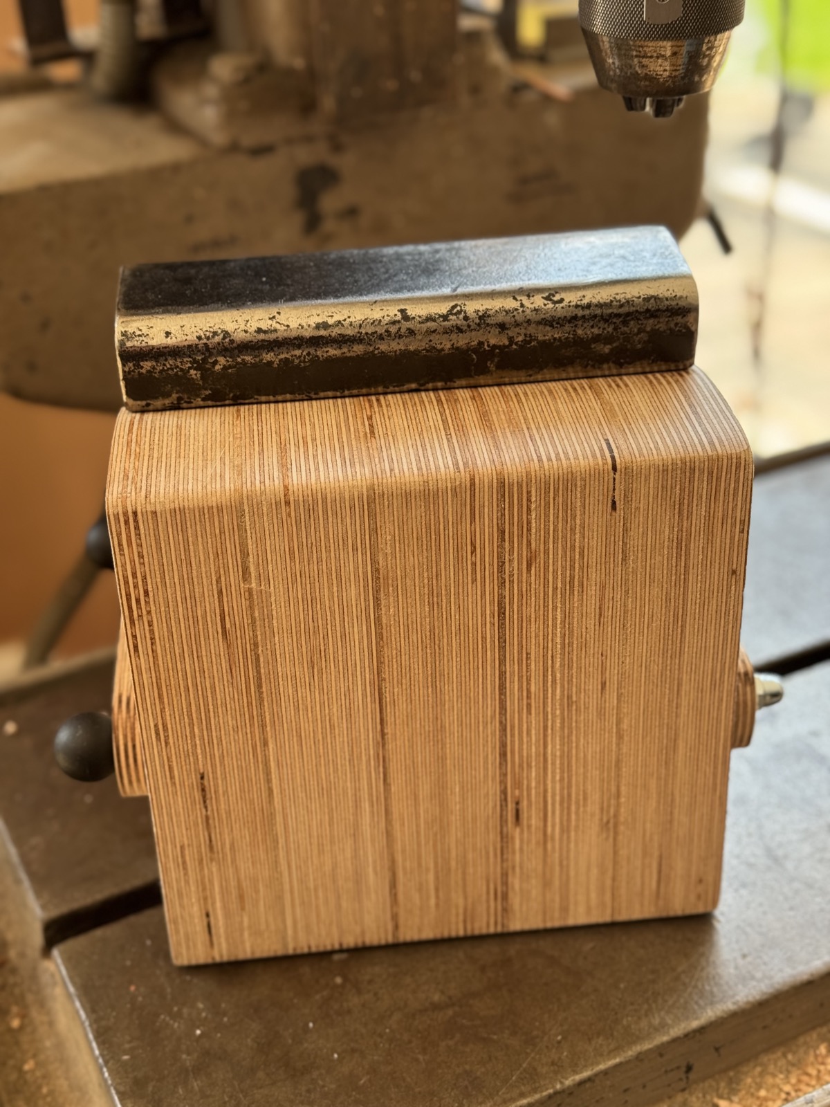 Amboss aus Eisenbahnschiene – Bild 2 von 7