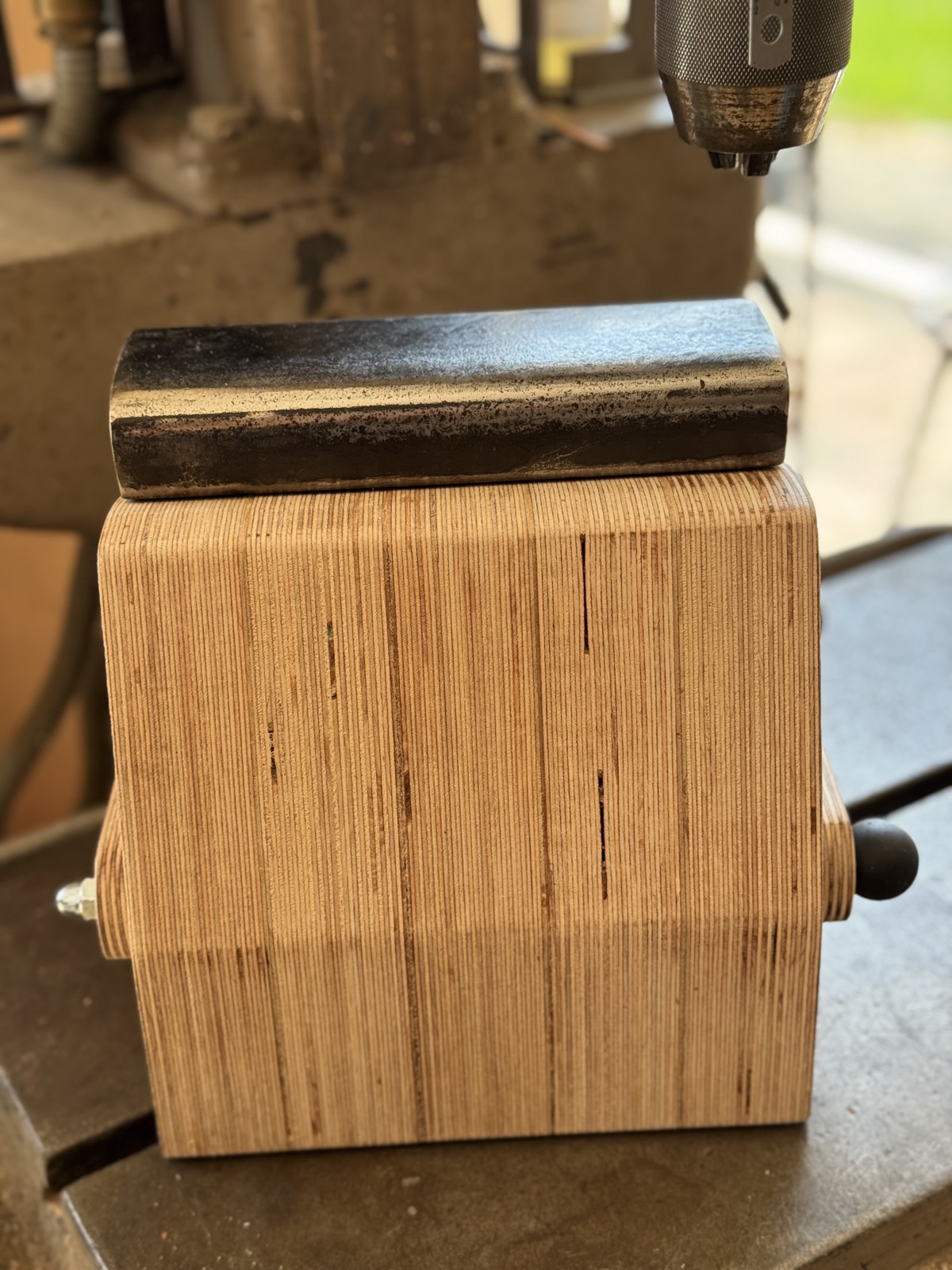 Amboss aus Eisenbahnschiene – Bild 4 von 7